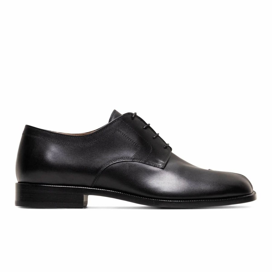 Casual * | Maison Margiela Tabi Lace-Up Black