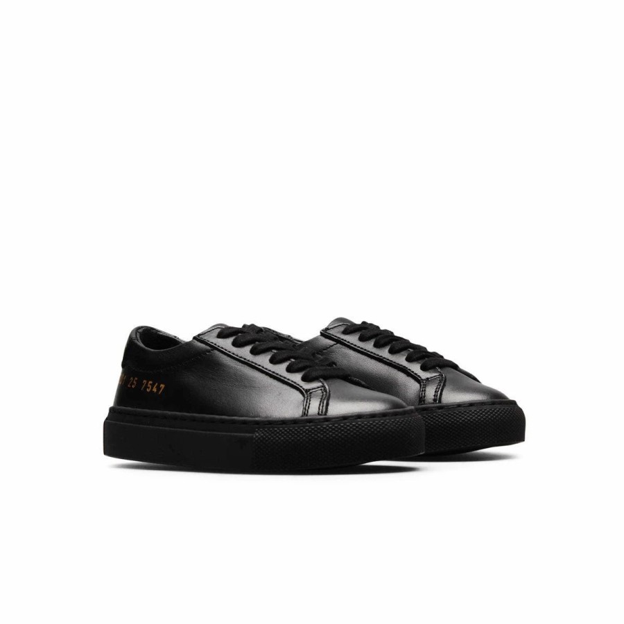 Casual * | Common Projects Original Achilles Low (Youth) Black