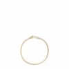 Jewelry * | Tom Wood Curb Bracelet 925 Silver / 9K Gold