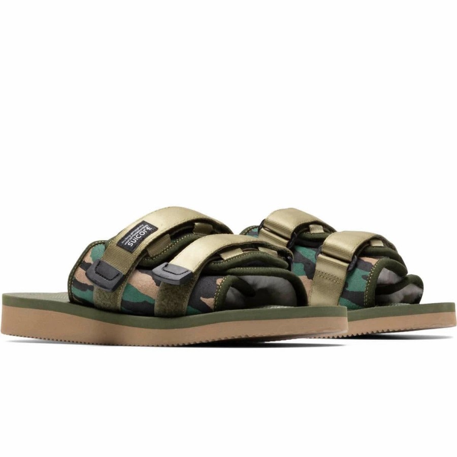 Casual * | Suicoke Moto-Mab-Pt04 Sandals Brown