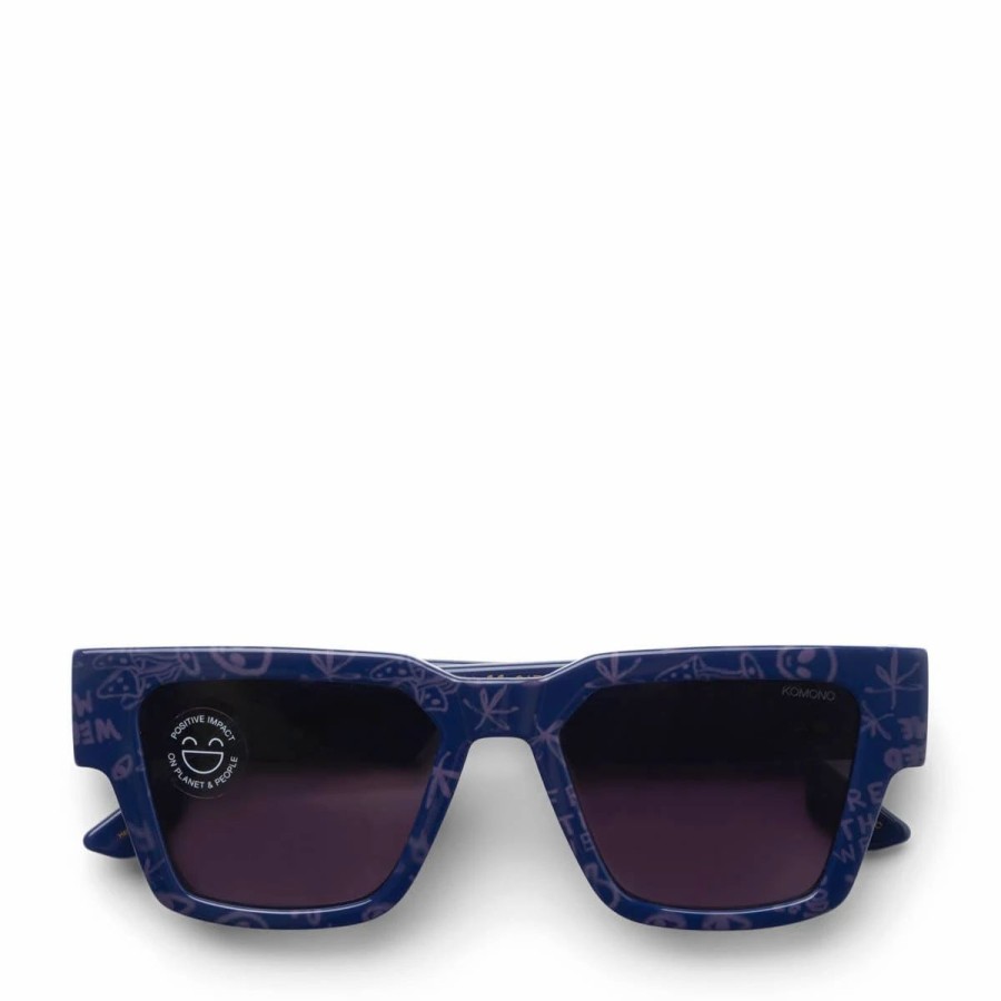 Eyewear * | Real Bad Man X Komono The Jaki Blu-Ish