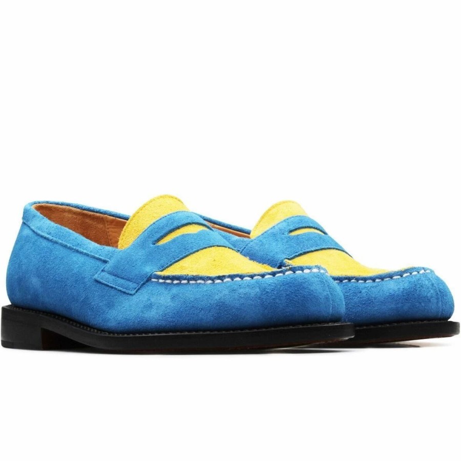 Casual * | Hender Scheme Typical Color Exception Loafer #04 #04 Blue/Yellow