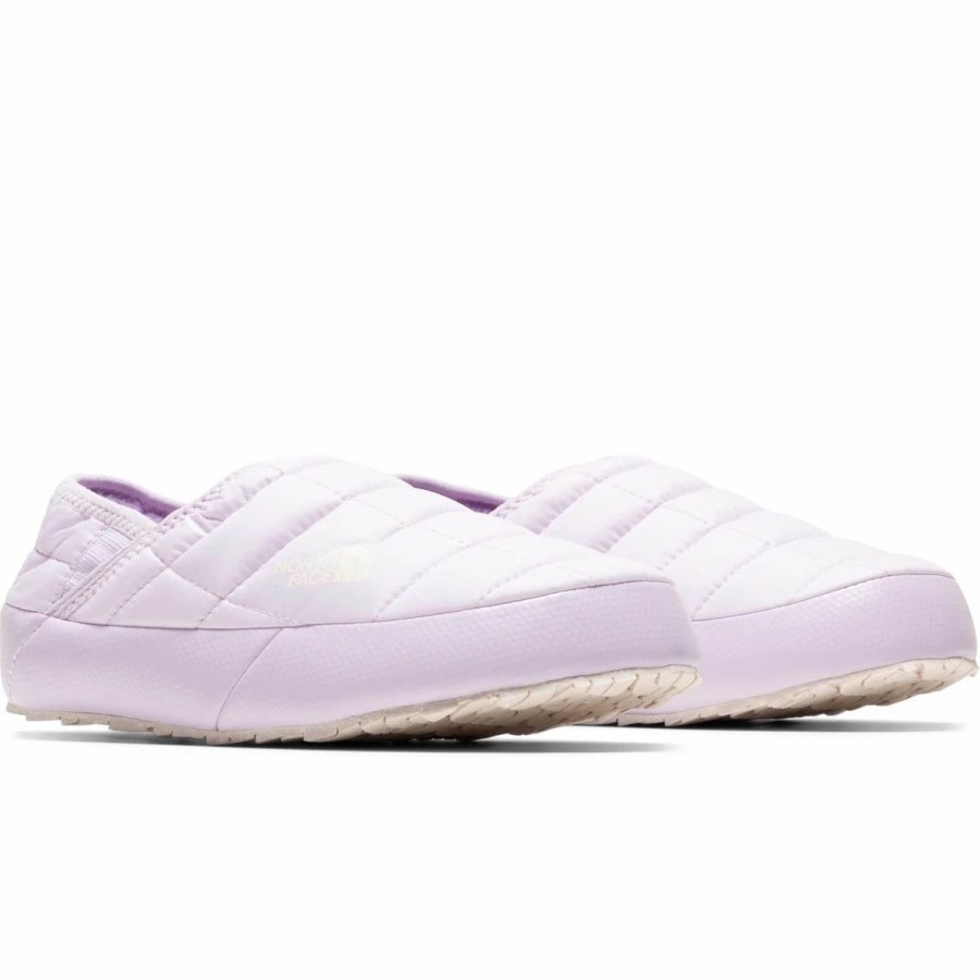 Casual * | The North Face Thermoball Traction Mule V Lavender Fog/Gardenia White