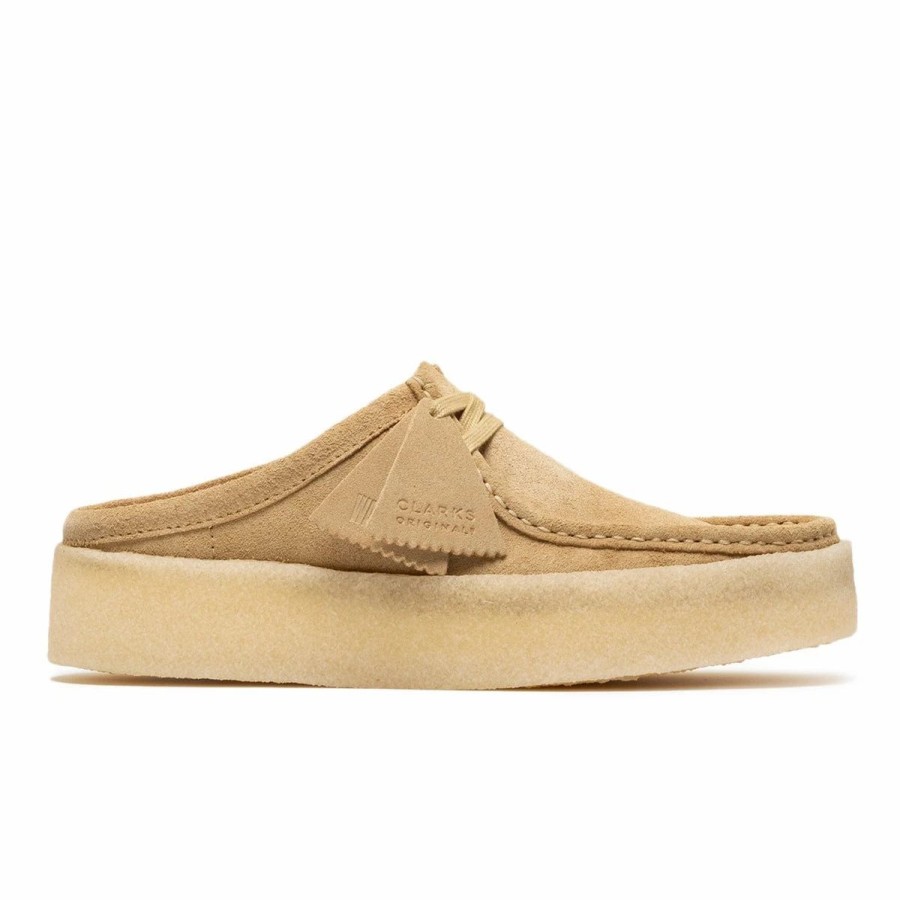 Casual * | Clarks Wallabee Cup Mule Maple Suede