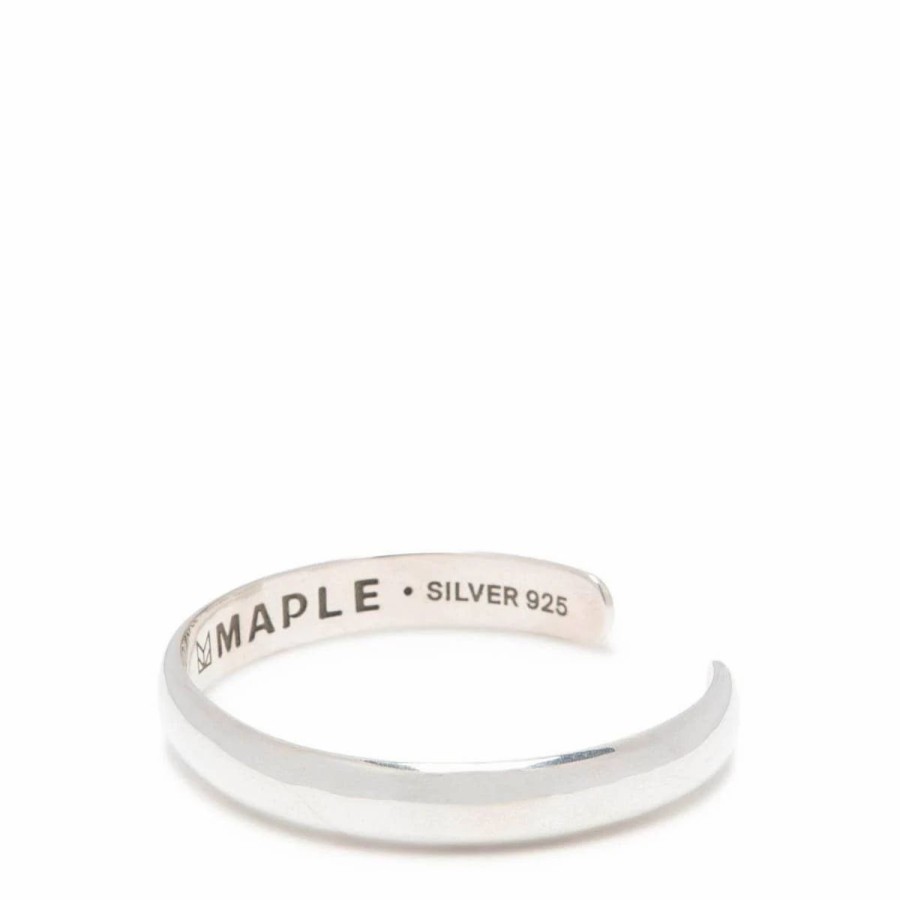 Jewelry * | Maple Pinstripe Bangle Silver 925