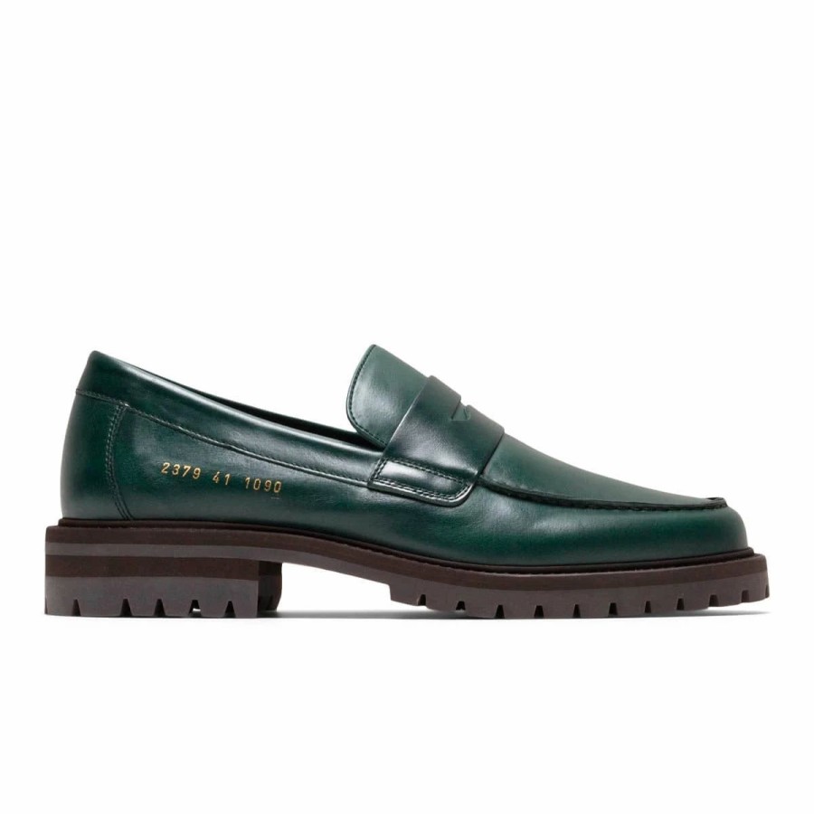 Casual * | Common Projects Loafer With Lug Sole Green