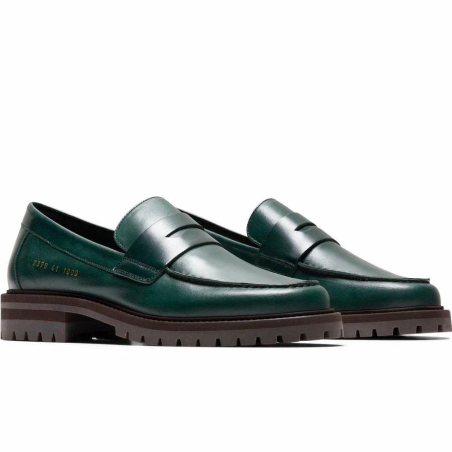 Casual * | Common Projects Loafer With Lug Sole Green