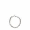 Jewelry * | Maple Cuban Link Bracelet Silver 925