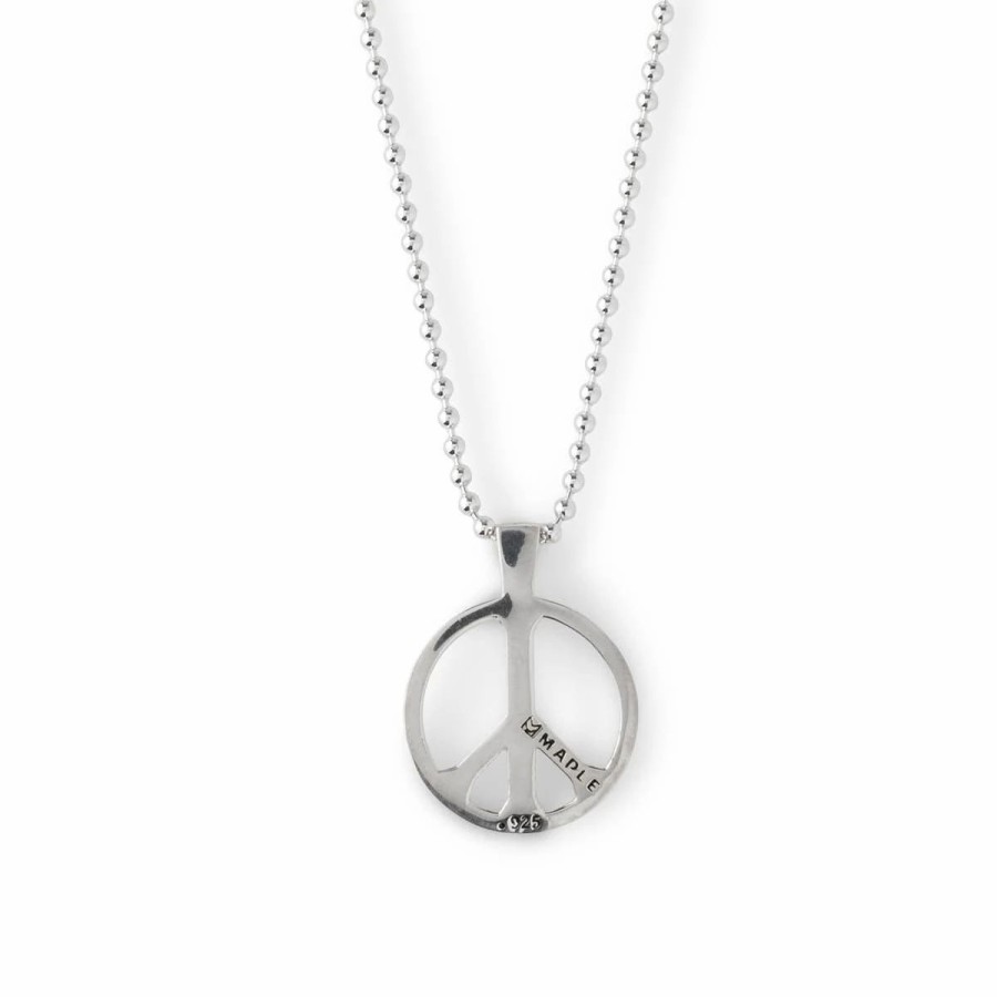 Jewelry * | Maple Peace Chain Silver 925