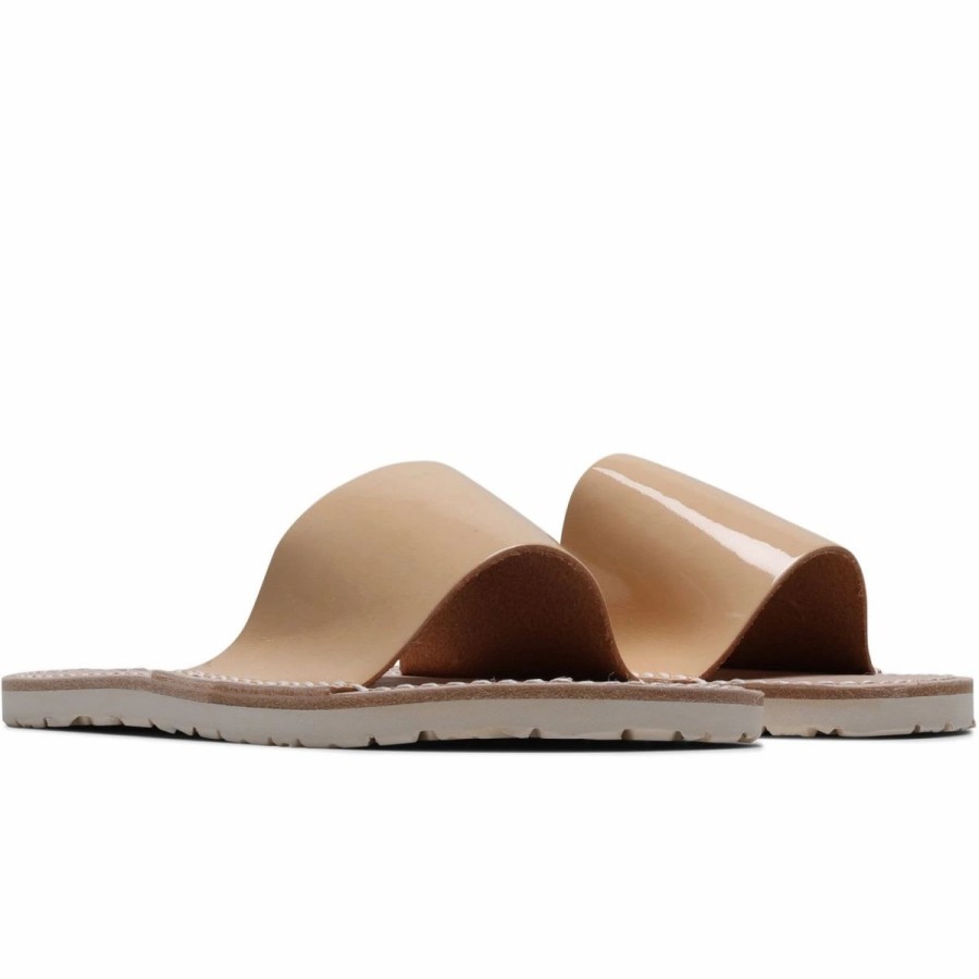 Casual * | Hender Scheme Atelier Slipper Patent Natural