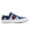 Casual * | Converse Academy Ox Navy/Enamel Red/White