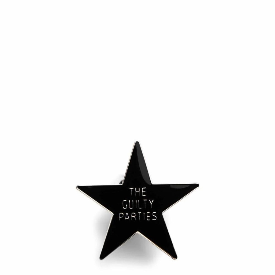 Jewelry * | Wacko Maria Star Pin Black