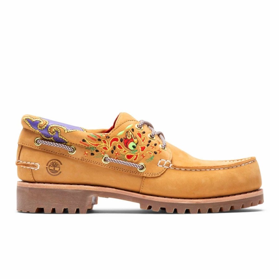 Casual * | Timberland X Clot Women'S 3 Eye Lug Wheat Nubuck