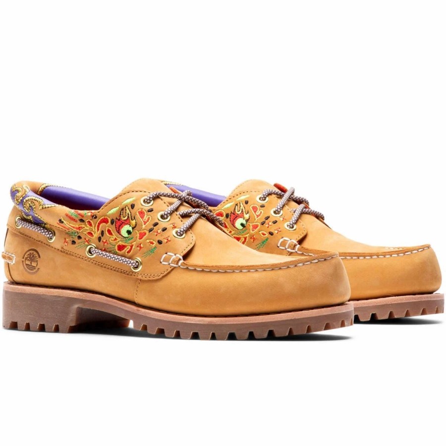 Casual * | Timberland X Clot Women'S 3 Eye Lug Wheat Nubuck