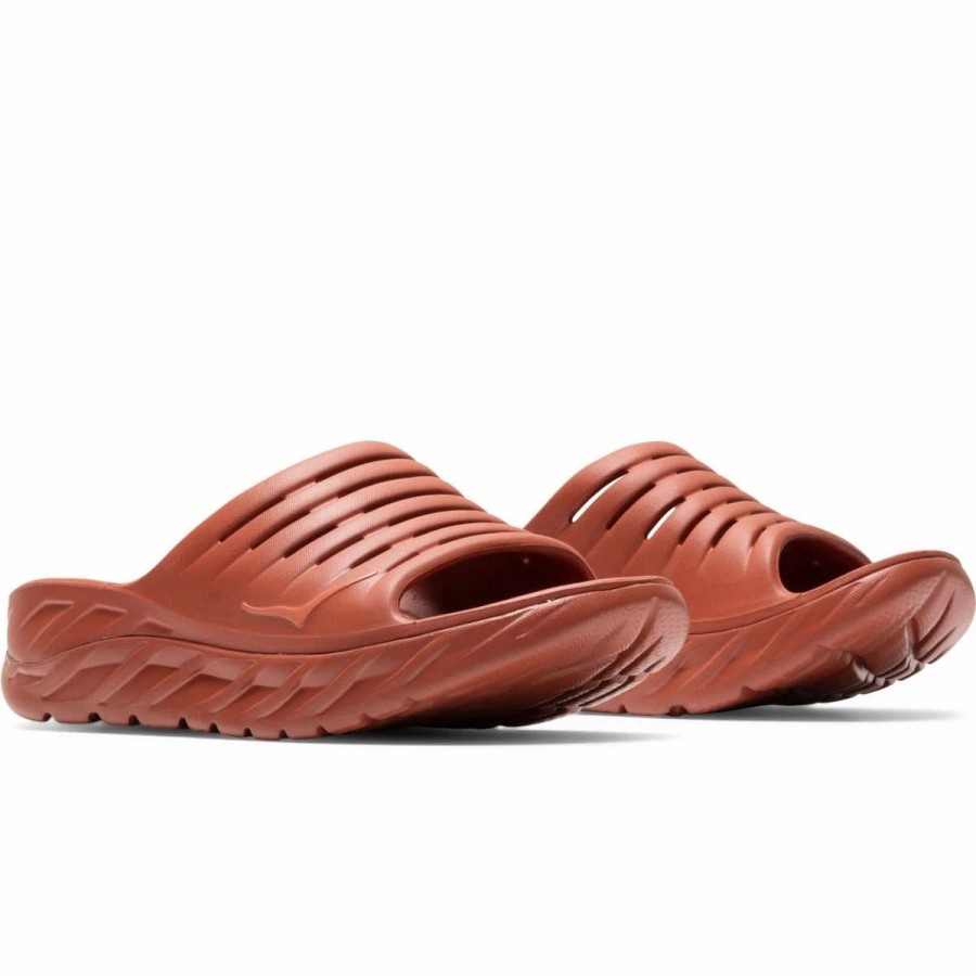 Casual * | Hoka Ora Recovery Slide Baked Clay/Sun Baked