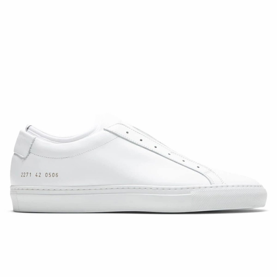 Casual * | Common Projects Achilles Laceless White