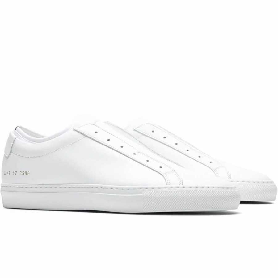 Casual * | Common Projects Achilles Laceless White