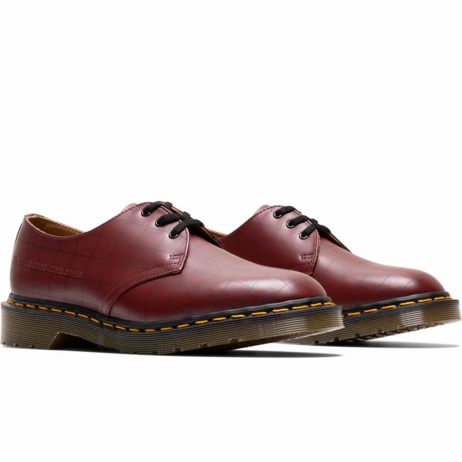 Casual * | Dr. Martens X Undercover 1461 Check Smooth Cherry