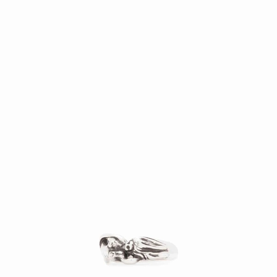 Jewelry * | Wacko Maria Nude Ring Silver