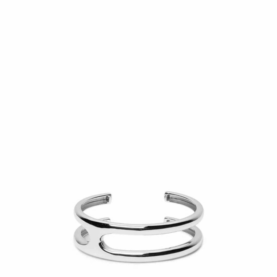 Jewelry * | Tom Wood X Royksopp Cage Single Cuff 925 Sterling Silver