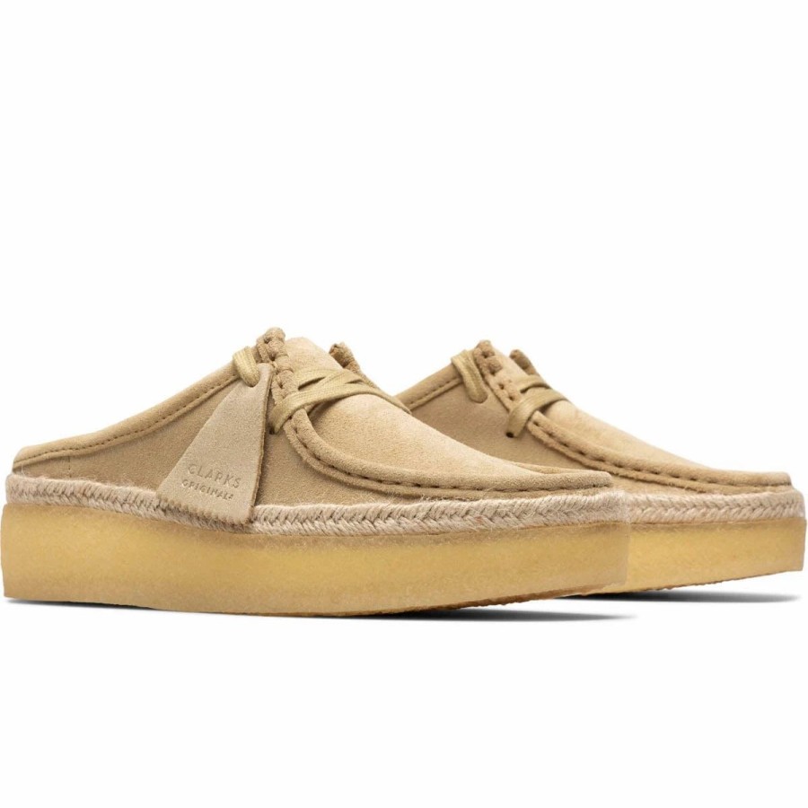 Casual * | Clarks Women'S Wallabee Cup Lo Maple Suede