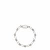 Jewelry * | Tom Wood Box Bracelet Large (7 Inch) 925 Sterling Silver