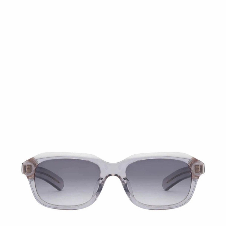 Eyewear * | Flatlist Sammys Crystal Grey/Smoke Gradient