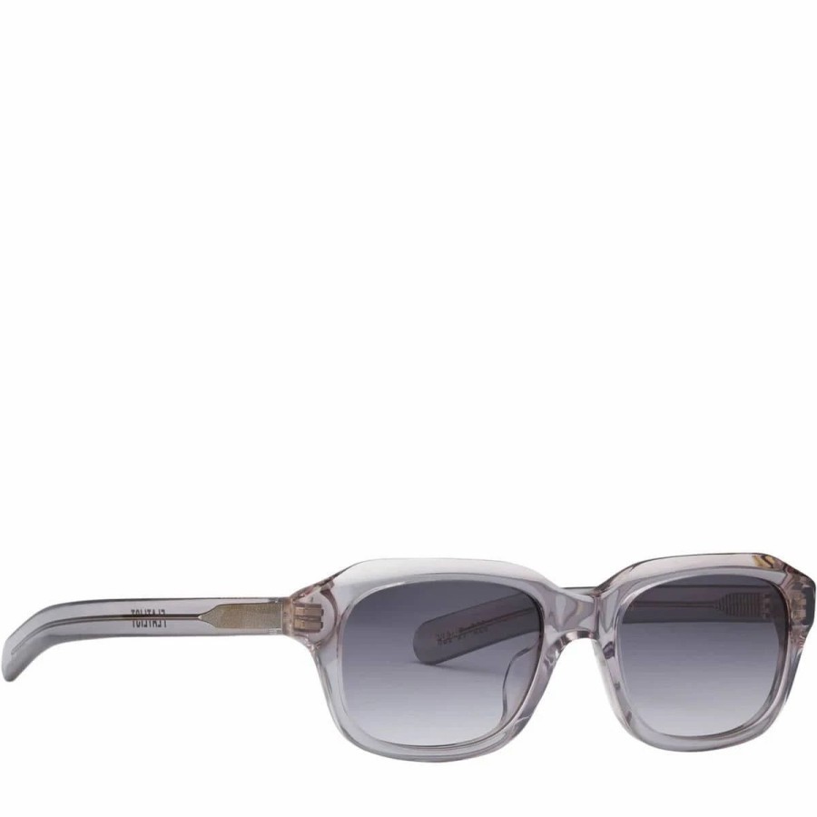 Eyewear * | Flatlist Sammys Crystal Grey/Smoke Gradient