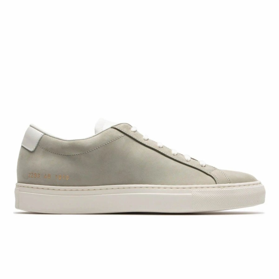 Casual * | Common Projects Achilles Low (Nubuck) Olive