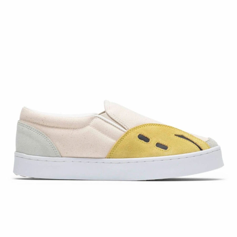 Casual * | Kapital Rain Smile Slip-On Shoes Ecru