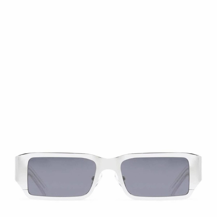 Eyewear * | A Better Feeling Pollux Sunglasses Stainless Steel/Black