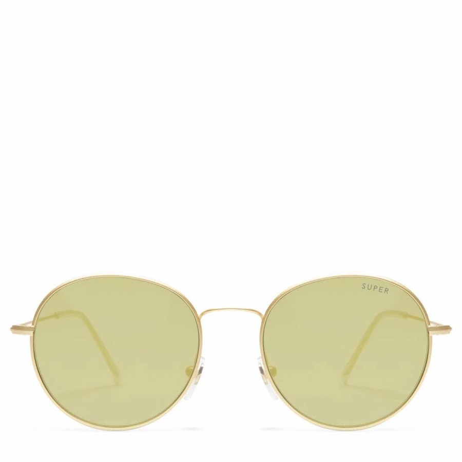 Eyewear * | Super By Retrosuperfuture Wire Gold