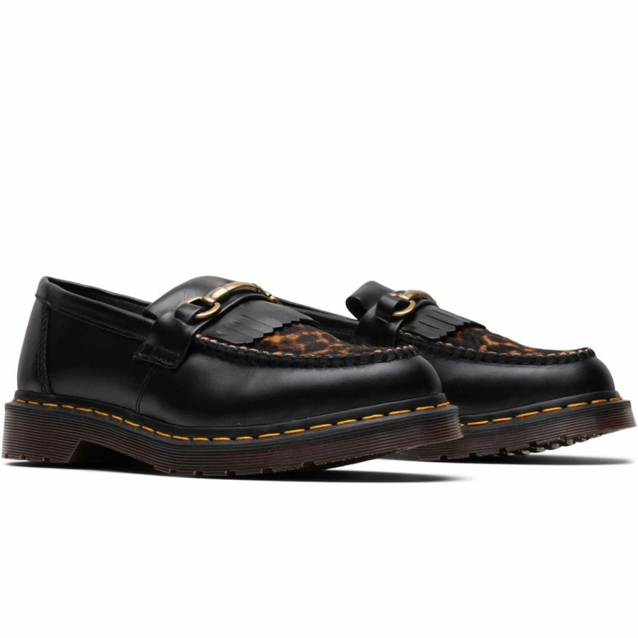 Casual * | Dr. Martens Adrian Snaffle Black/Micro Leopard