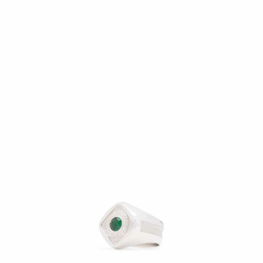 Jewelry * | Maple Psychotropic Class Ring Silver 925/Emerald