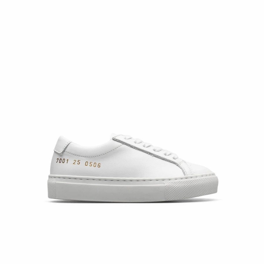 Casual * | Common Projects Original Achilles Low (Youth) White