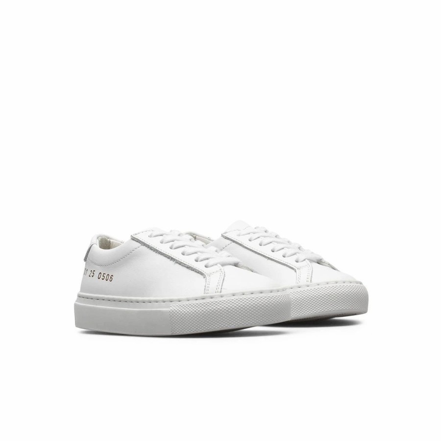 Casual * | Common Projects Original Achilles Low (Youth) White