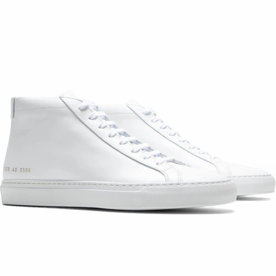 Casual * | Common Projects Original Achilles Mid White