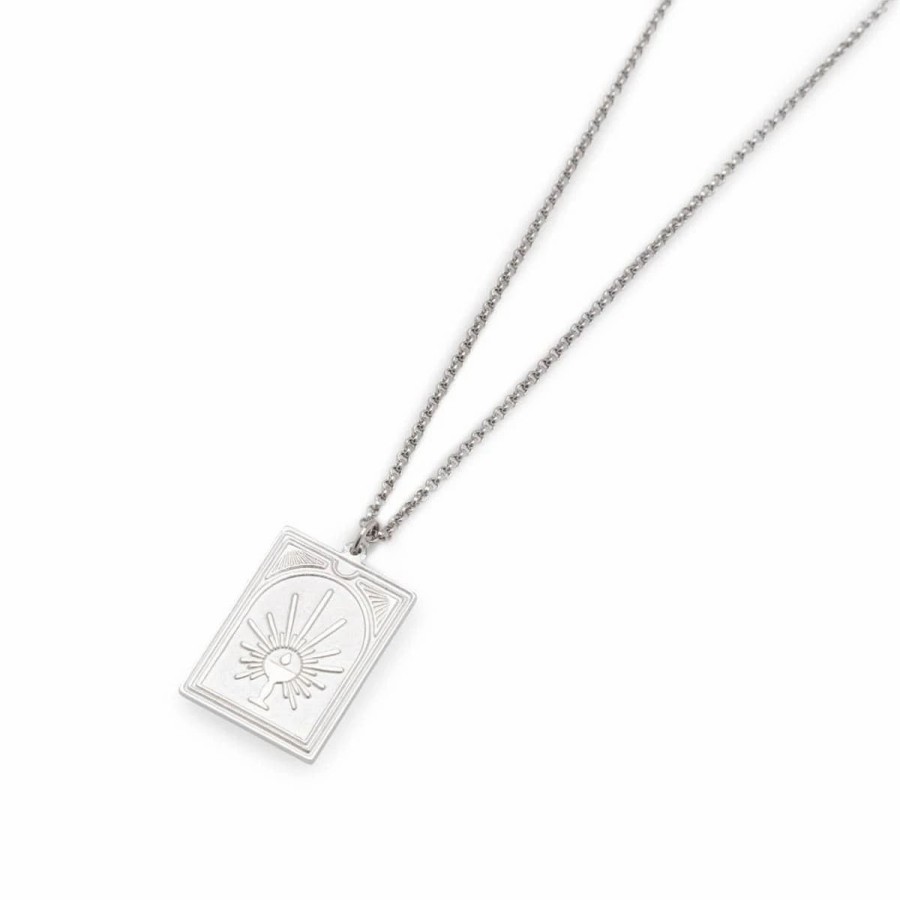 Jewelry * | Tom Wood Tarot Temperance Pendant 925 Sterling Silver