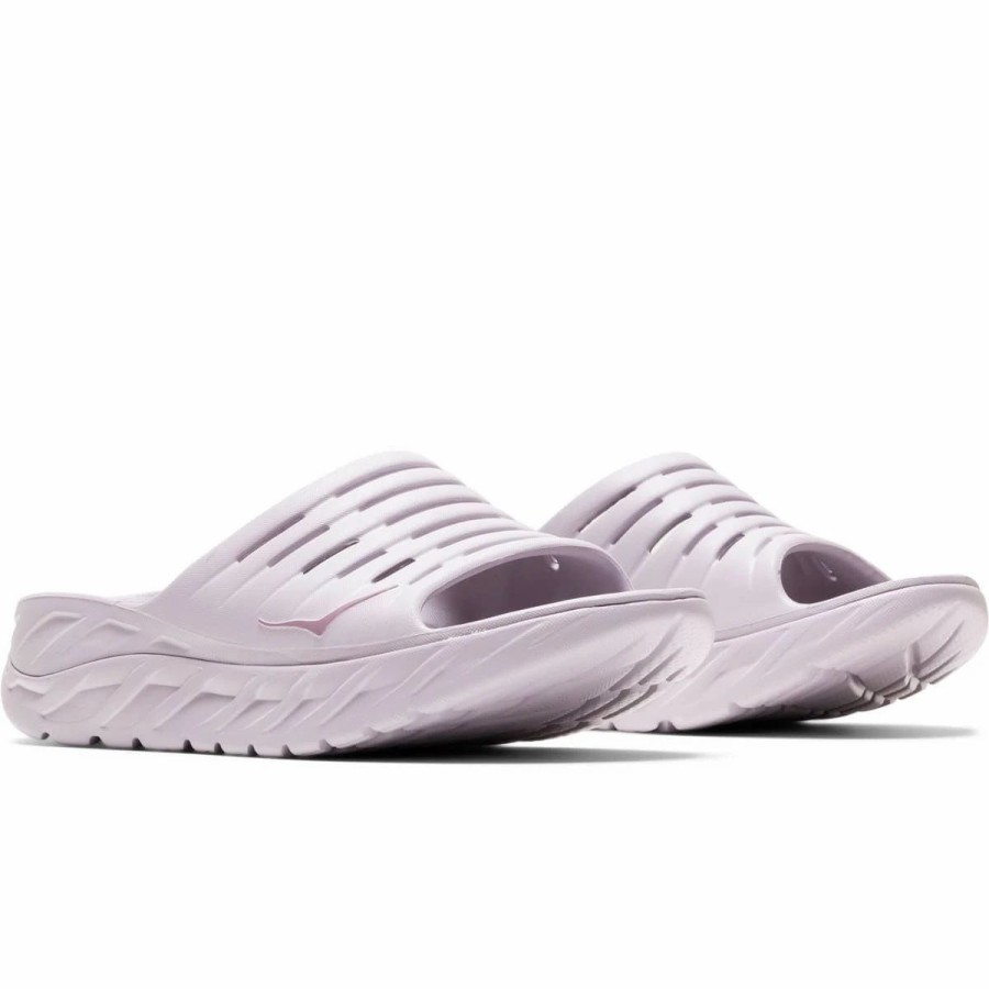 Casual * | Hoka Ora Recovery Slide Lilac Marble/Elderberry