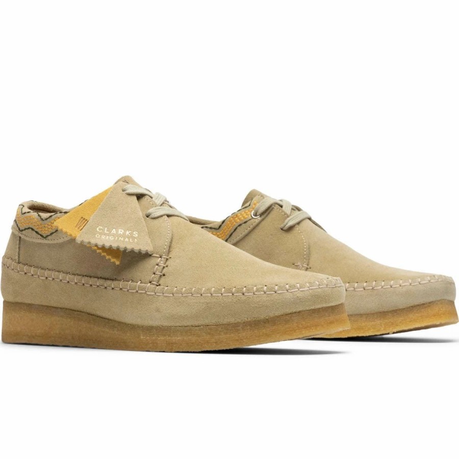 Casual * | Clarks Weaver Maple Suede Emb