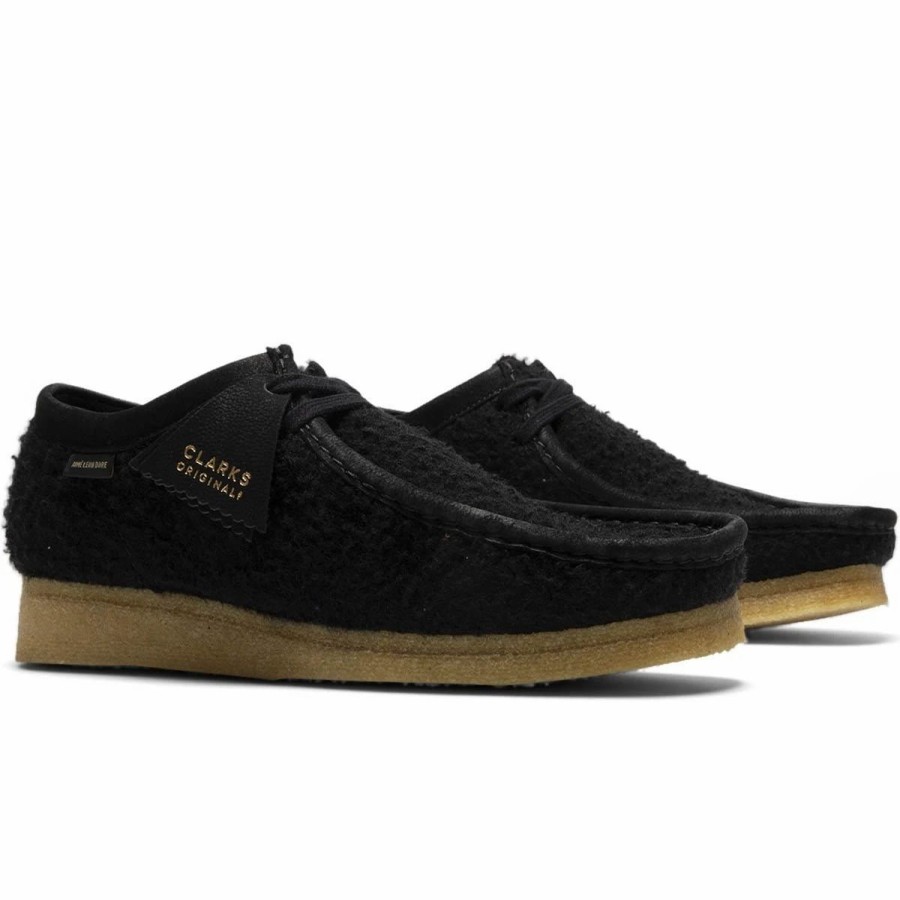 Casual * | Clarks X Aime Leon Dore Wallabee Black Wool