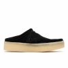 Casual * | Clarks Wallabee Cup Mule Black Suede