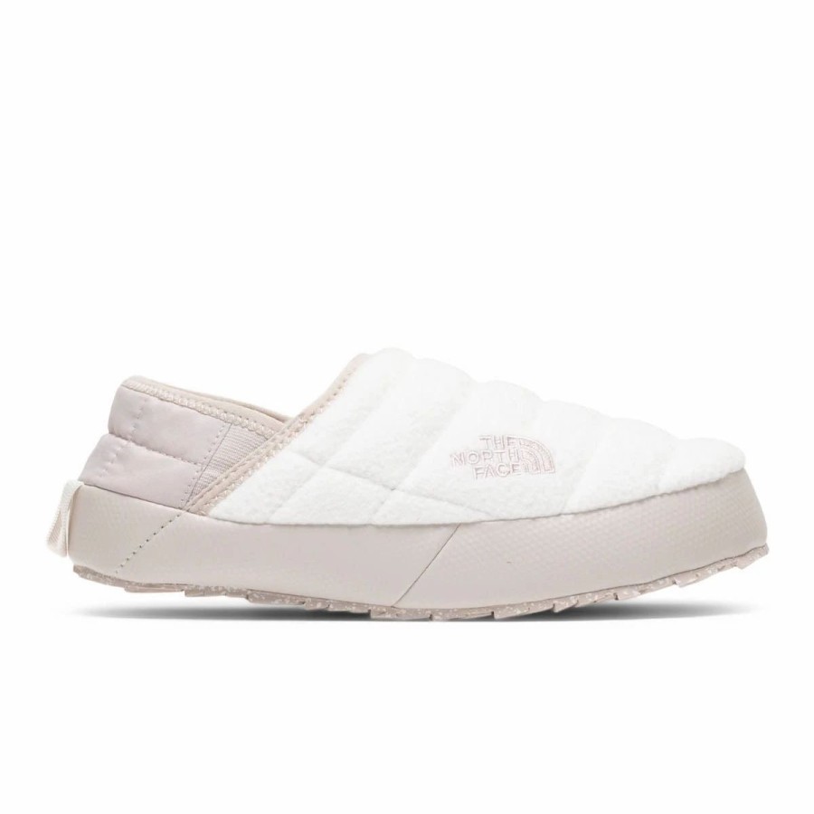 Casual * | The North Face Thermoball Traction Mule V Denali Gardenia White/Silver Grey