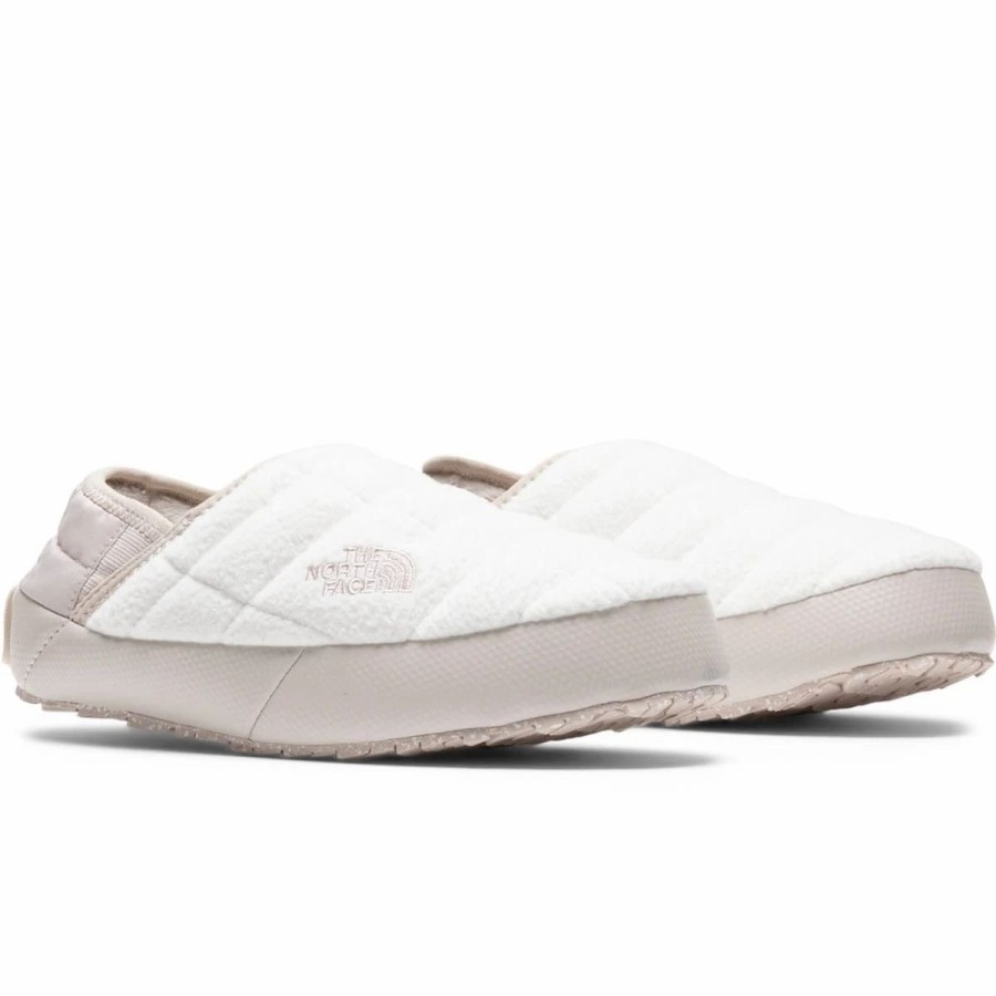 Casual * | The North Face Thermoball Traction Mule V Denali Gardenia White/Silver Grey