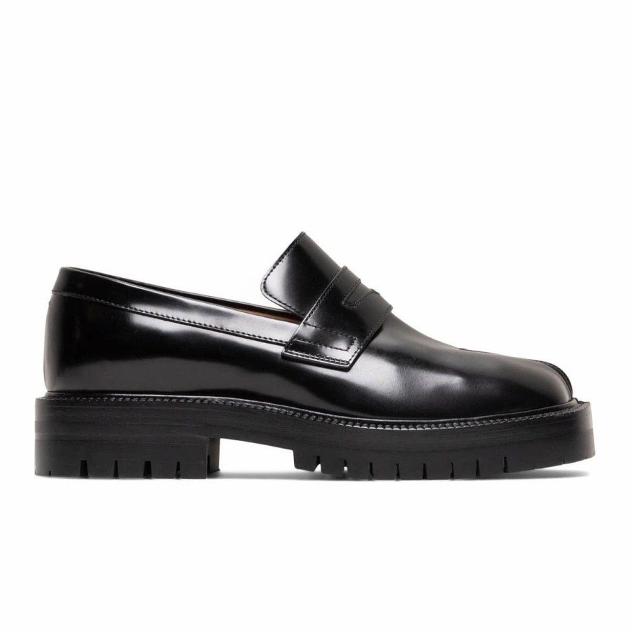 Casual * | Maison Margiela Women'S Tabi County Loafer Black