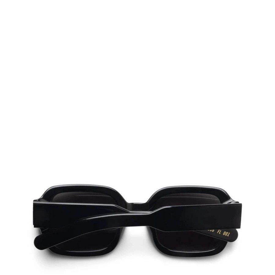 Eyewear * | Flatlist Tishkoff Solid Black/Solid Black