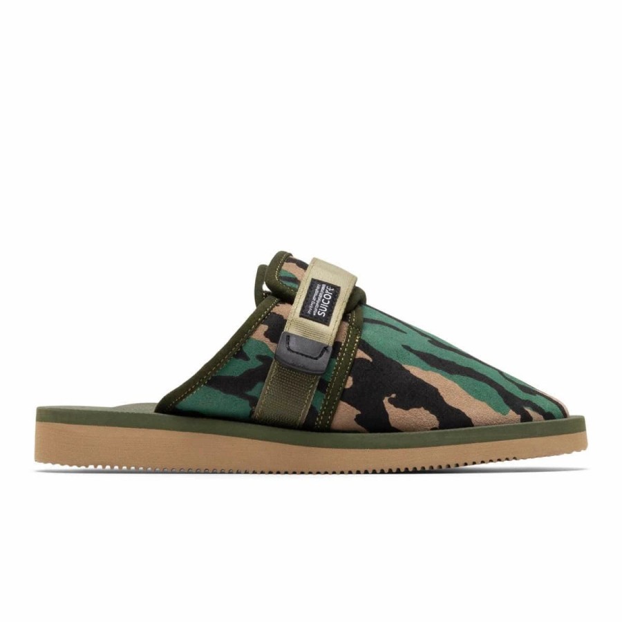 Casual * | Suicoke Zavo-Mab-Pt04 Sandals Green