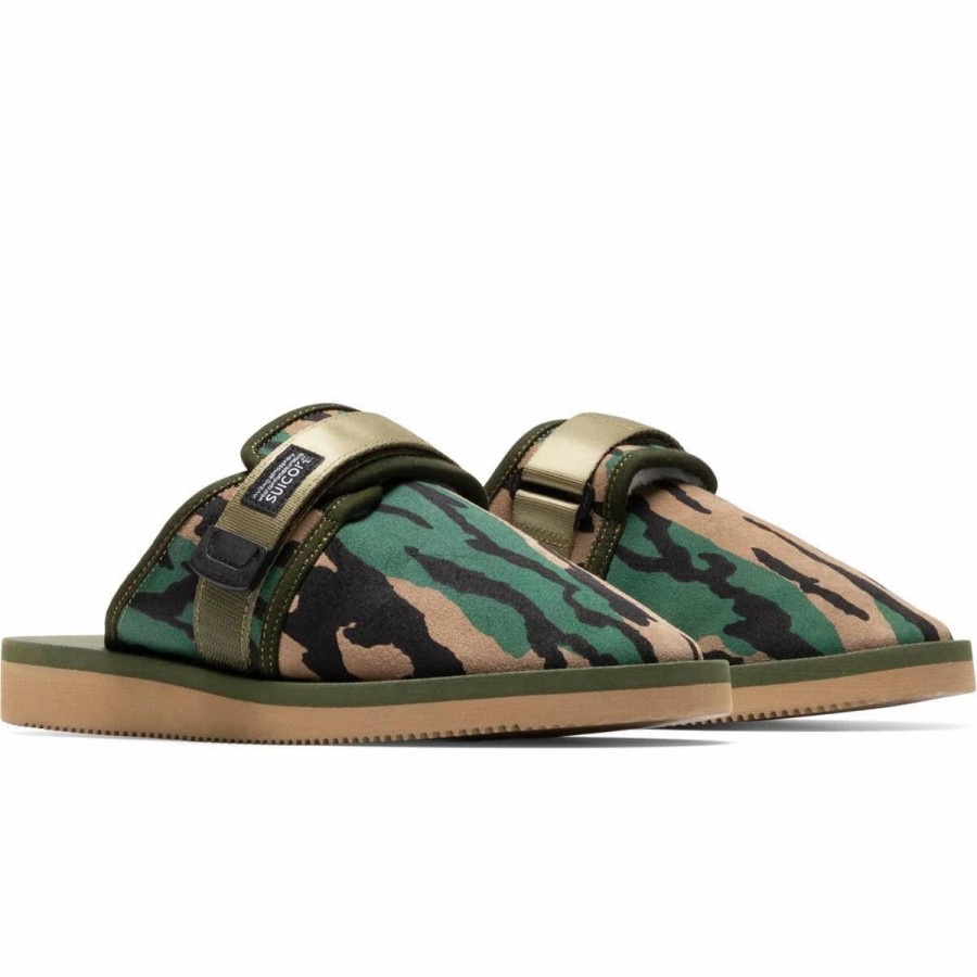 Casual * | Suicoke Zavo-Mab-Pt04 Sandals Green