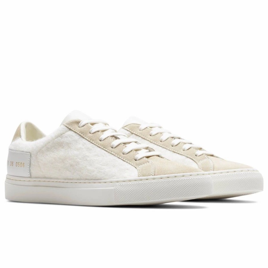 Casual * | Common Projects Women'S Retro Wool White