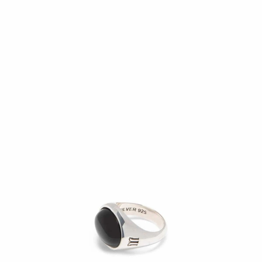 Jewelry * | Maple Tubby Ring Silver 925/Onyx